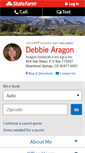 Mobile Screenshot of debbiearagon.com
